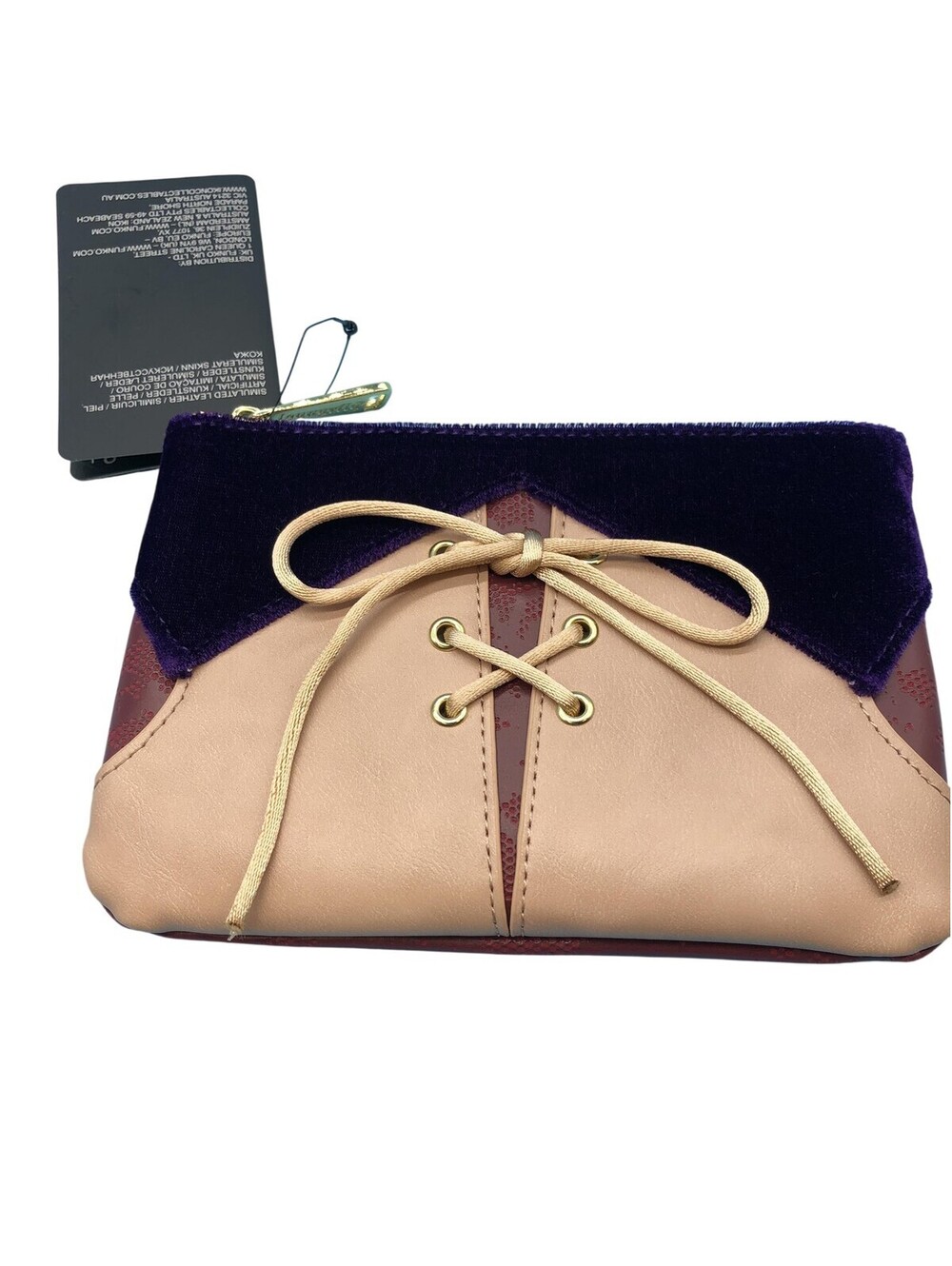 Loungefly Disney Hocus Pocus Cosmetic Makeup Bag WDCS0303 New Zipper Multicolor
